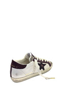 Golden Goose Super Star Suede Toe And Heel Nappa Upper With Coconut Printed Star