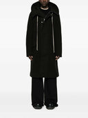 Rick Owens - Parka surdimensionnée Tower en sergé brossé noir