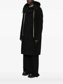 Rick Owens - Parka surdimensionnée Tower en sergé brossé noir