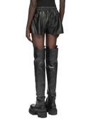 Rick Owens Leather Shorts Fog Boxers