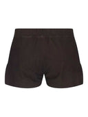 Rick Owens Leather Shorts Fog Boxers