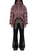 Rick Owens 紫色 Draculimo 衬垫羽绒夹克