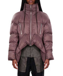 Rick Owens 紫色 Draculimo 衬垫羽绒夹克