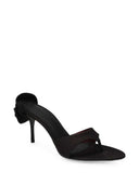 Magda Butrym stringsandalen met rozetdetail