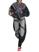 The Attico Dark Gray Bomber Jacket