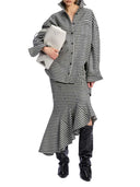 The Attico Black And White Shirt