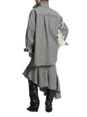 The Attico Black And White Shirt