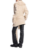 The Attico Beige Cardigan