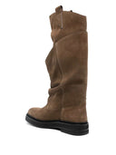 The Attico Robin Promenade Knee High Suede Boots