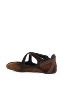 The Attico Suede Ballet Flats, Size 1