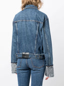 Alexander Wang Logo Wave Trucker Jacket