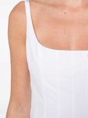 Jacquemus Agave Flared Mini Dress