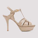 Saint Laurent Leather Tribute Sandal