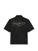 Givenchy Logo Print Short Sleeve Shirt