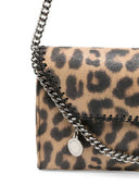 Stella Mccartney Leopard Print Falabella Shoulder Bag