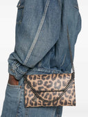 Stella Mccartney Leopard Print Falabella Shoulder Bag