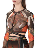 Ottolinger Top Brown