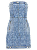 Abito Versace 'Versace Allover' Capsule La Vacanza