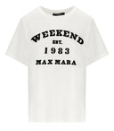 T-shirt bianca Max Mara Weekend Tenue