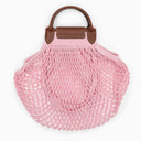 Longchamp Pink La Pliage Filet Large - Balardi