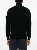 Stone Island - Pull col montant avec boutons