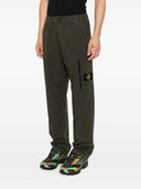 Naszywka z logo Stone Island Pantaloni Cargo Con