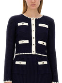 Selvportræt hæklet cardigan