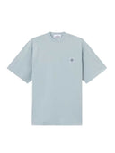 Stone Island-T-Shirt mit Logo-Aufnäher