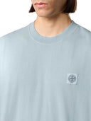 Stone Island-T-Shirt mit Logo-Aufnäher