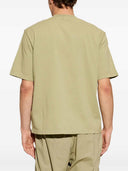 Stone Island-T-Shirt mit Logo-Aufnäher
