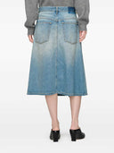 Gonna in denim stile avvolgente Maison Margiela