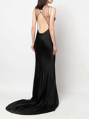 Maison Margiela Satin Evening Gown