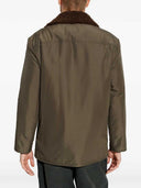 Maison Margiela Jacket With Shearling Collar And Flap Pockets