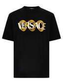 Versace Logo Print T -skjorte