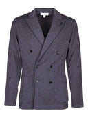Lardini Double Breasted Virgin Wool Blazer