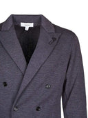 Lardini Double Breasted Virgin Wool Blazer