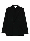 Lardini Double Breasted Virgin Wool Blazer