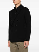 Lardini Double Breasted Virgin Wool Blazer