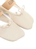 Mm6 Maison Margiela ballerina's met inzetstukken
