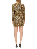 Moschino Dress With Animal Pattern