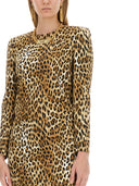 Moschino Dress With Animal Pattern