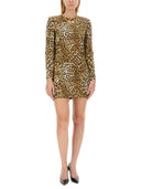 Moschino Dress With Animal Pattern