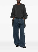 Uma Wang Ruffle Sleeve Sweater