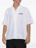 Kenzo Short Sleeved Shirt With Tiger Print