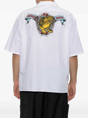 Kenzo Short Sleeved Shirt With Tiger Print