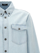 Versace 'Medusa' Denim Shirt