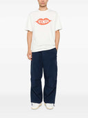 T-shirt con stampa logo Kenzo
