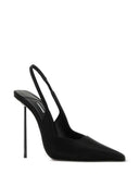 Le Silla 110 mm Satin-Slingback-Pumps