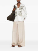 Max Mara Max Marabesque silkeskjorte