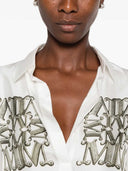 Max Mara Max Marabesque silkeskjorte